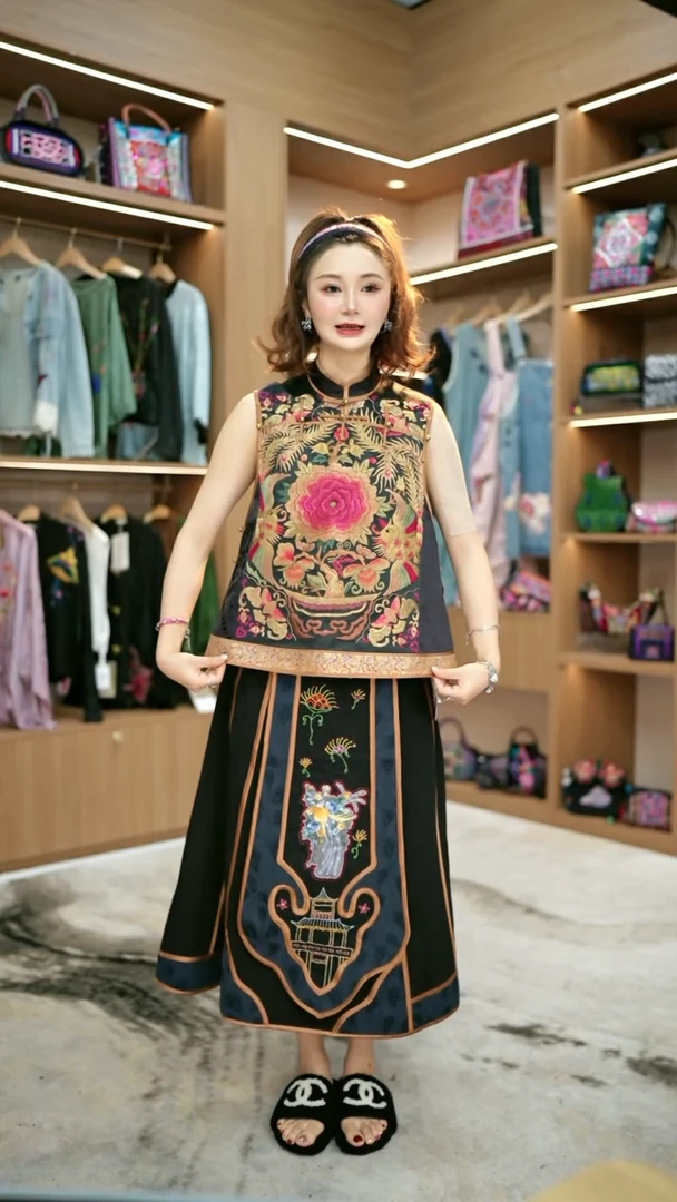 织绣L100黔东南苗族刺绣