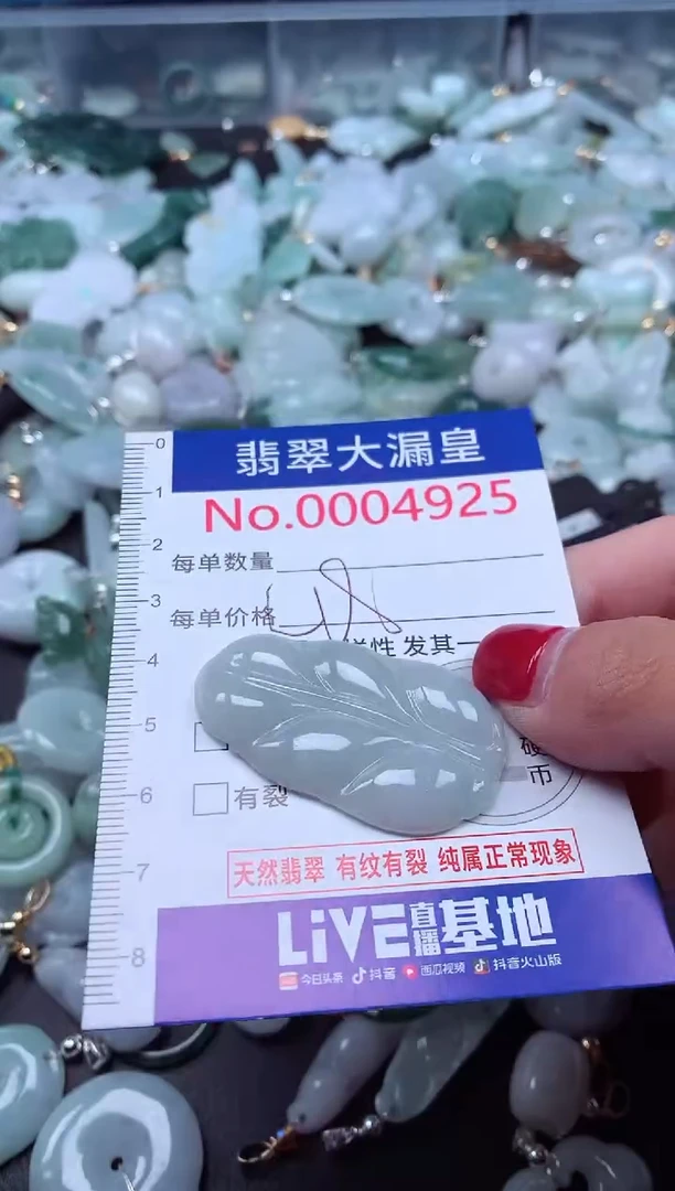颈饰未镶嵌翡翠4925