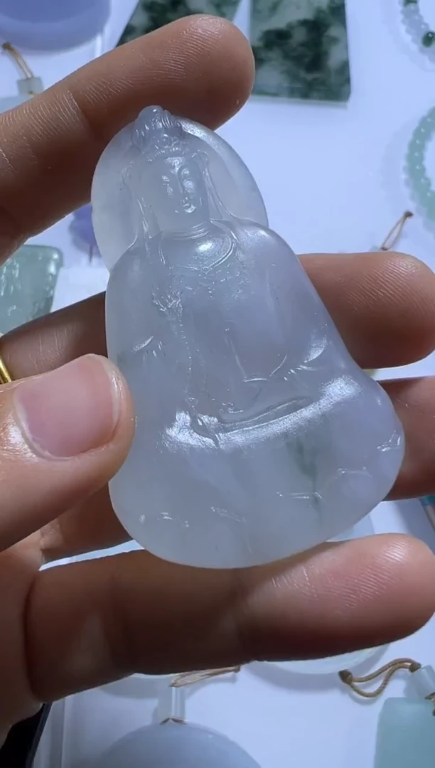 未镶嵌定制翡翠素衣