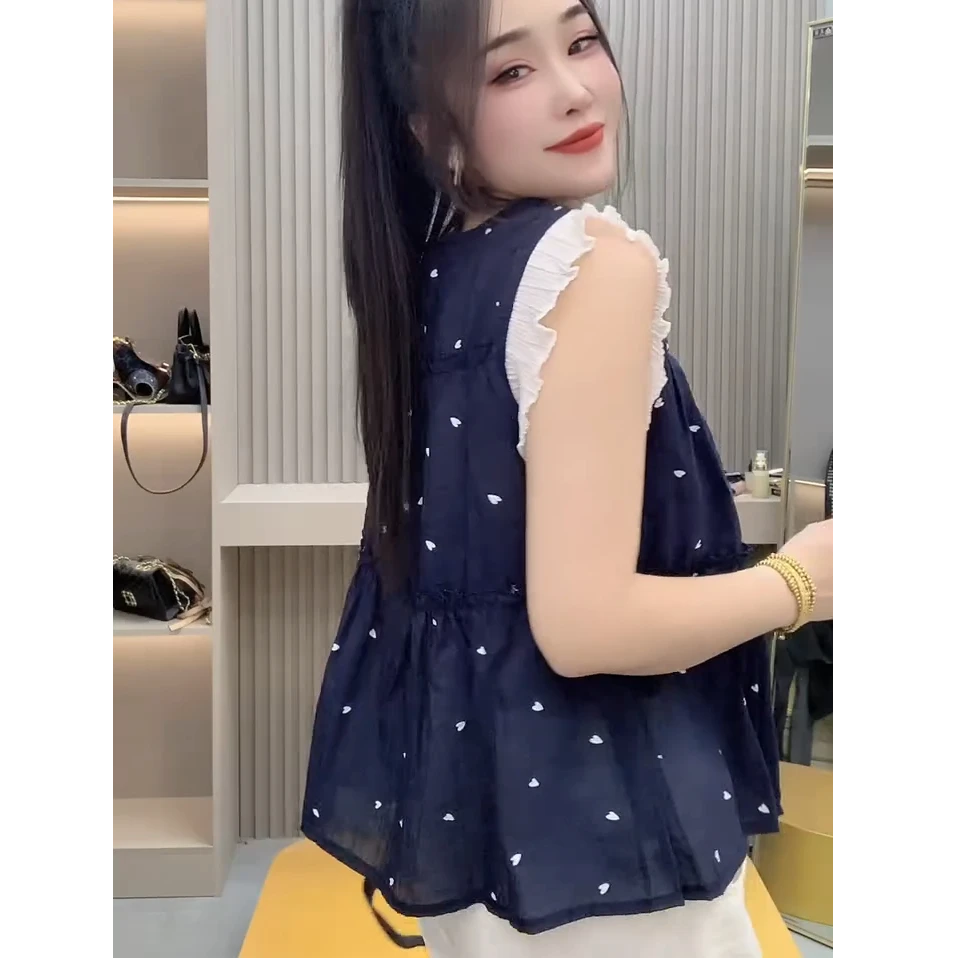 今年夏天超流行穿搭女装2025新款爆款韩系气质百搭飞飞袖显瘦衬衫