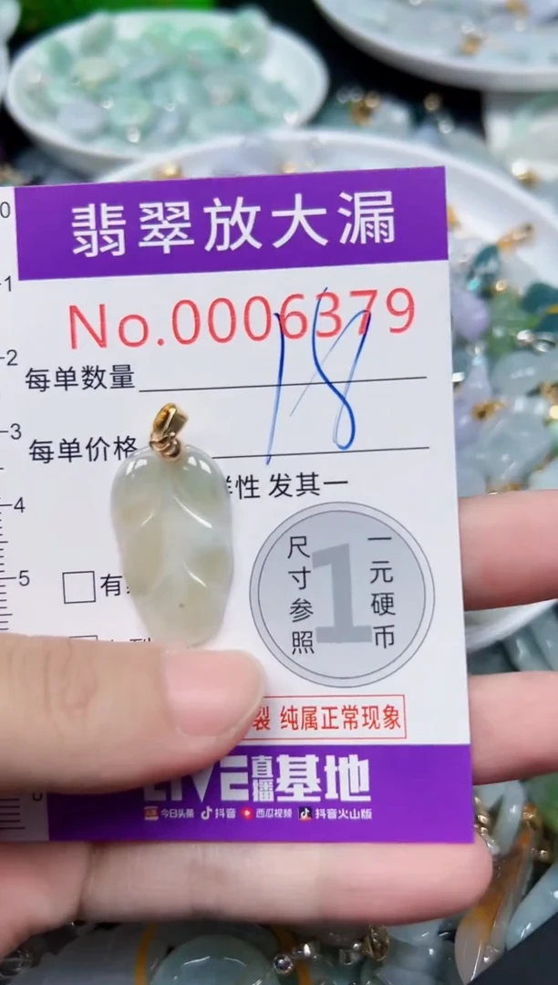 颈饰未镶嵌翡翠6379