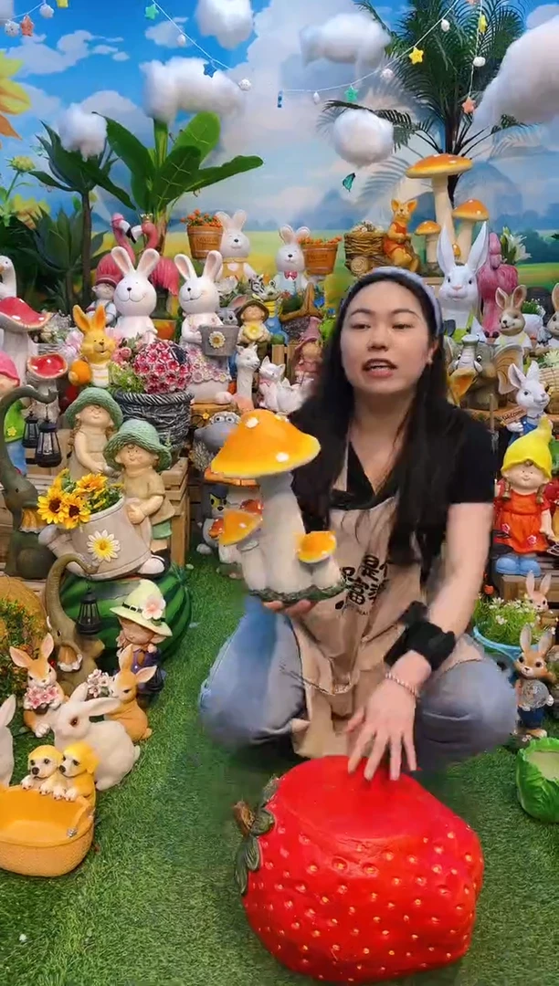 花园庭院摆件&00&