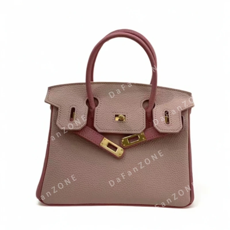 【芝麻集】XKY-6828-粉RAIN.CUN时尚百搭腋下斜跨女包广州