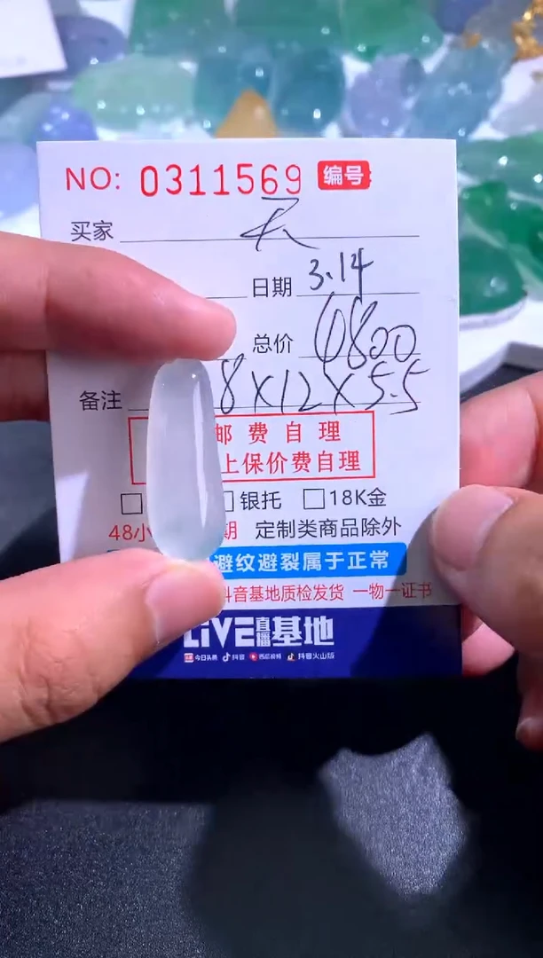 【闪购商品】翡翠未镶嵌颈饰天