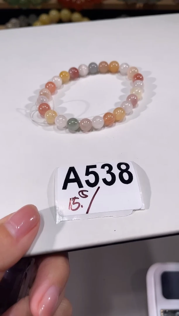 未镶嵌手链水晶A538兔毛手链8