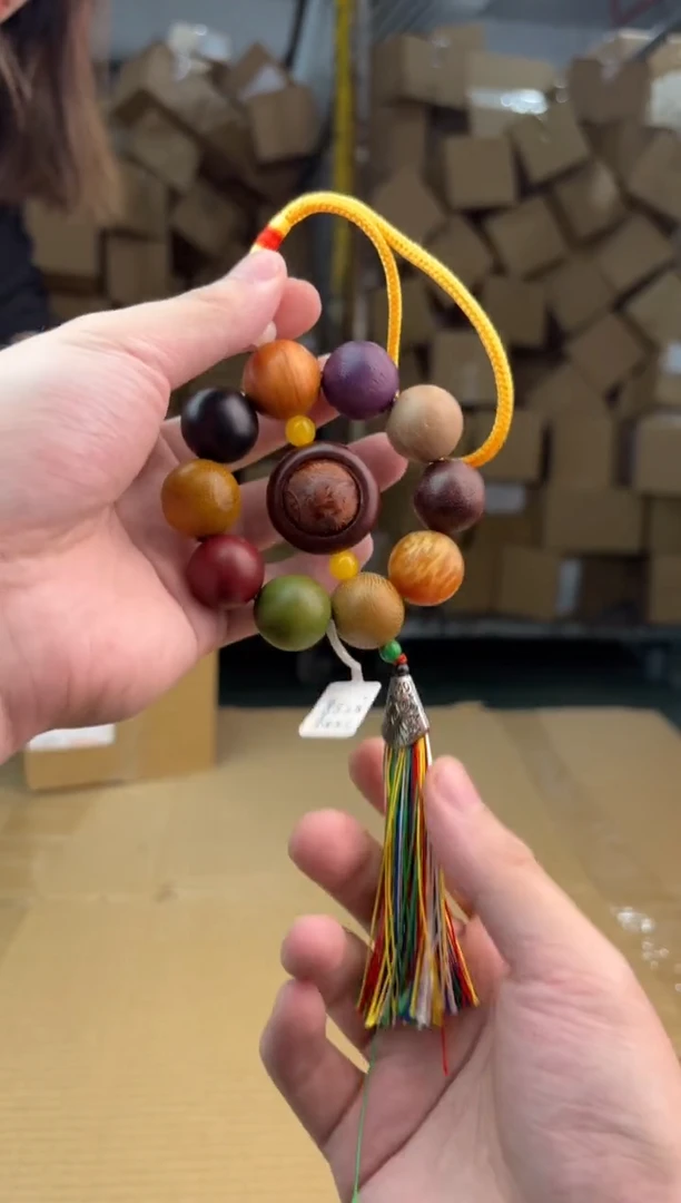 禧一文玩木作类材质手串无礼盒