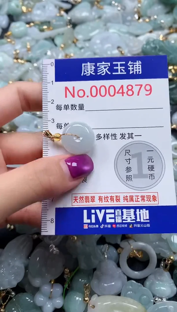 颈饰未镶嵌翡翠4879