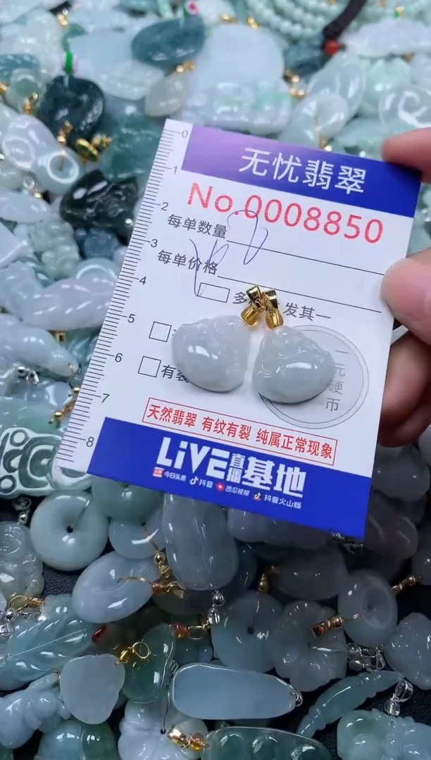 颈饰未镶嵌翡翠8850