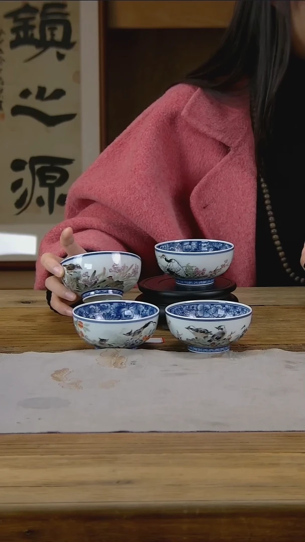 陶瓷设计陶瓷创意四只