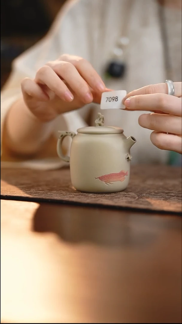 雲梦茶器紫陶茶壶7098