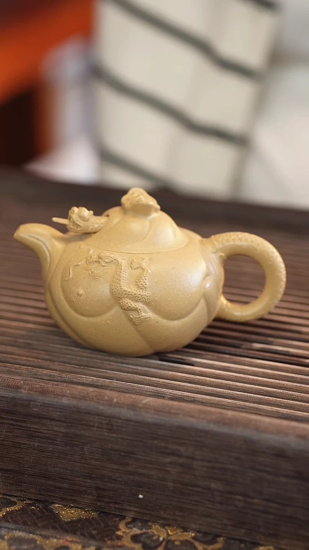 茶壶紫砂你****傻原矿手工制作