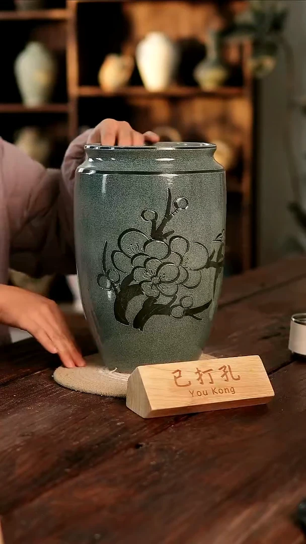 摆件28-251高30口16误差2已打孔孤品