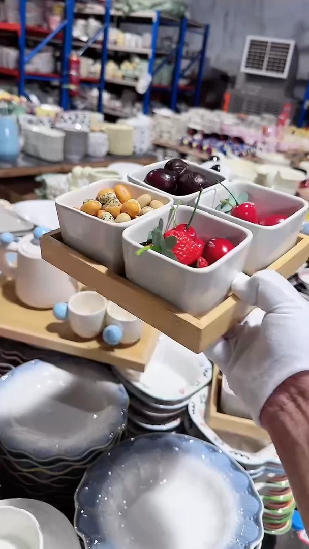 碗5件套 木托和味碟 微瑕凑满20元包邮