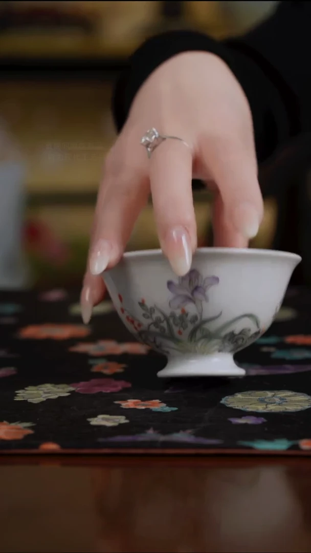 杯景德镇陶瓷杯碗柴烧多人