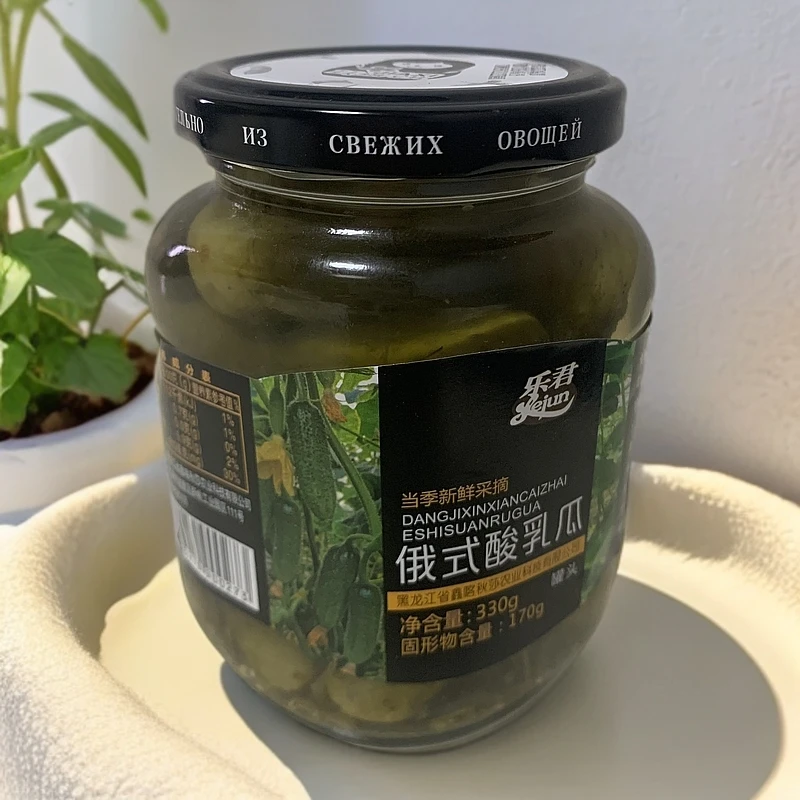 330g*1瓶-俄式酸乳黄瓜【保质期至26.06.19】