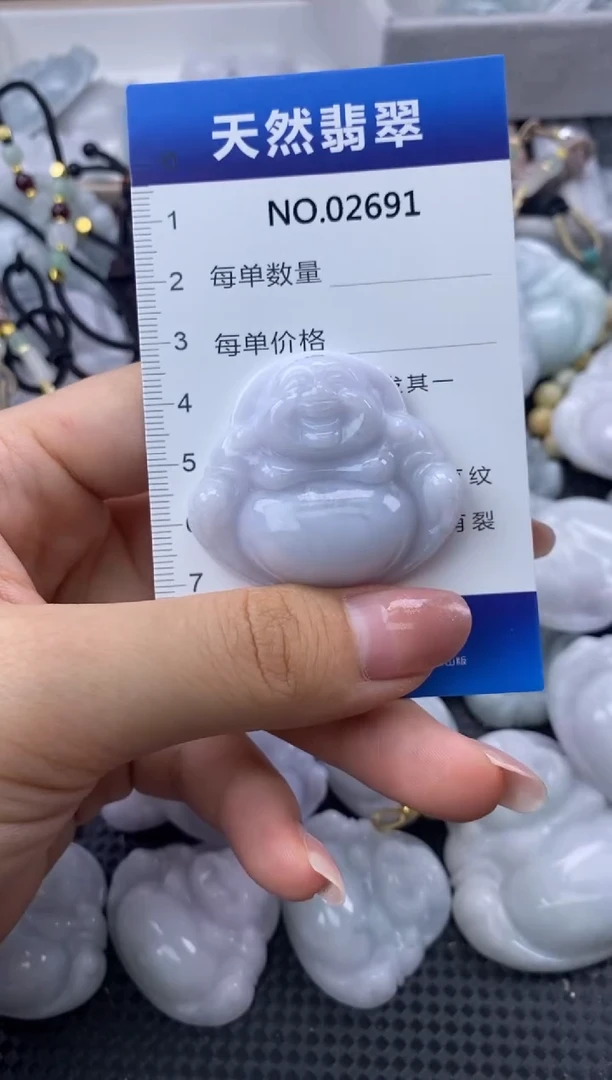 翡翠未镶嵌颈饰缅甸A货翡翠02691