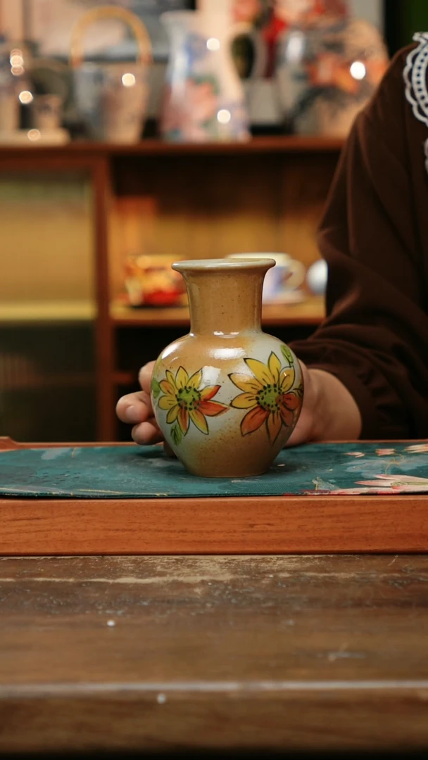 杯景德镇纯手工釉下彩精品茶具水杯