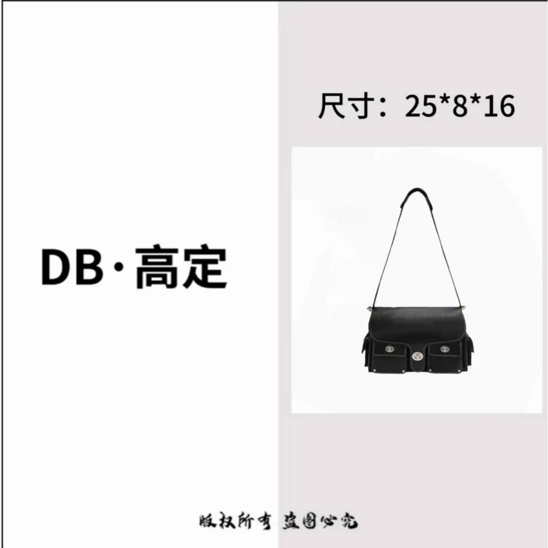 【猫头鹰】2025新款复古轻奢单肩包百搭设计款斜跨女士包1660