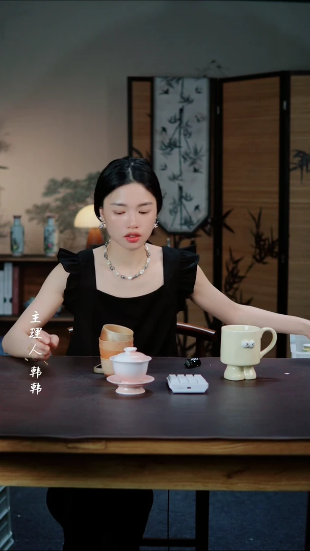 杯景德镇陶瓷杯碗柴烧多人微瑕