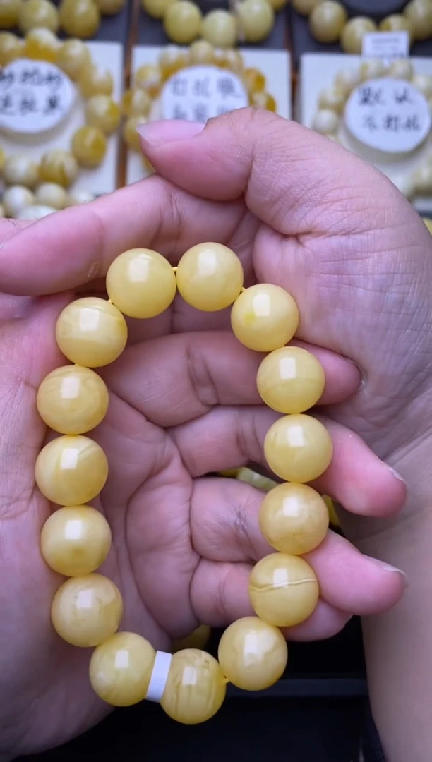 裸石琥珀未镶嵌大小姐珠宝严选47