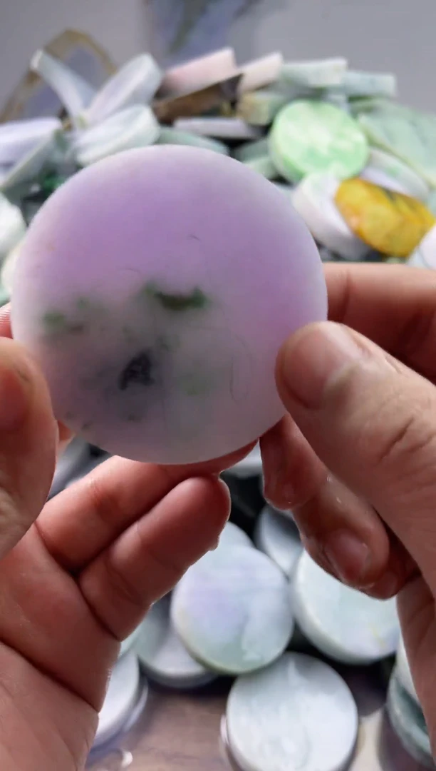 翡翠裸石天然A货翡翠583