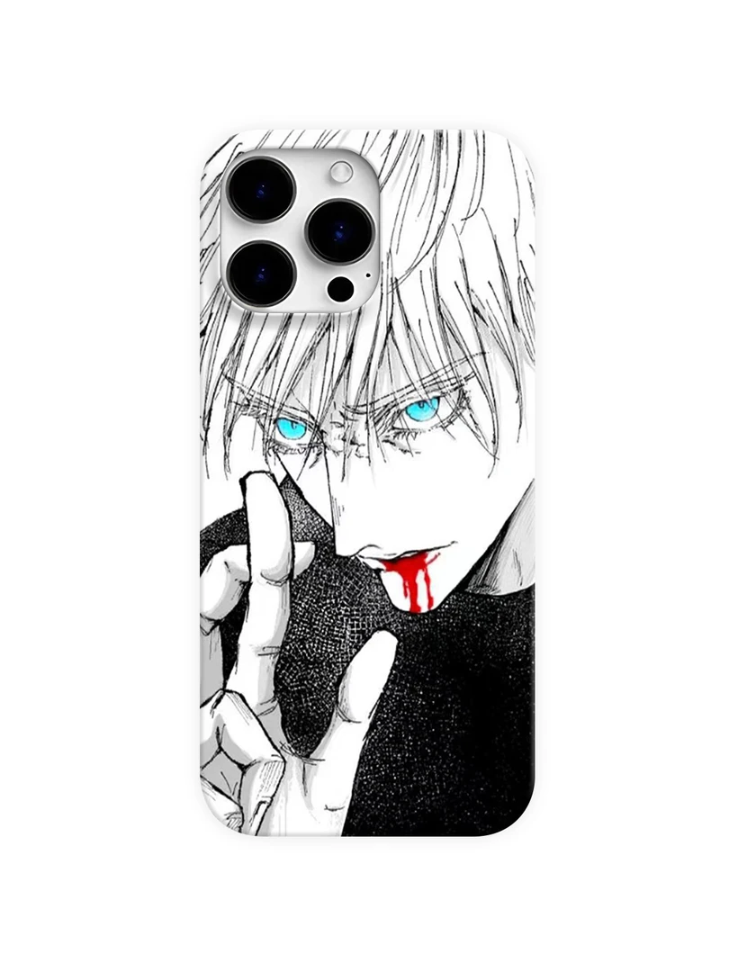 蓝瞳五条悟适用14promax苹果手机壳16/15/14/13创意12个性11卡通