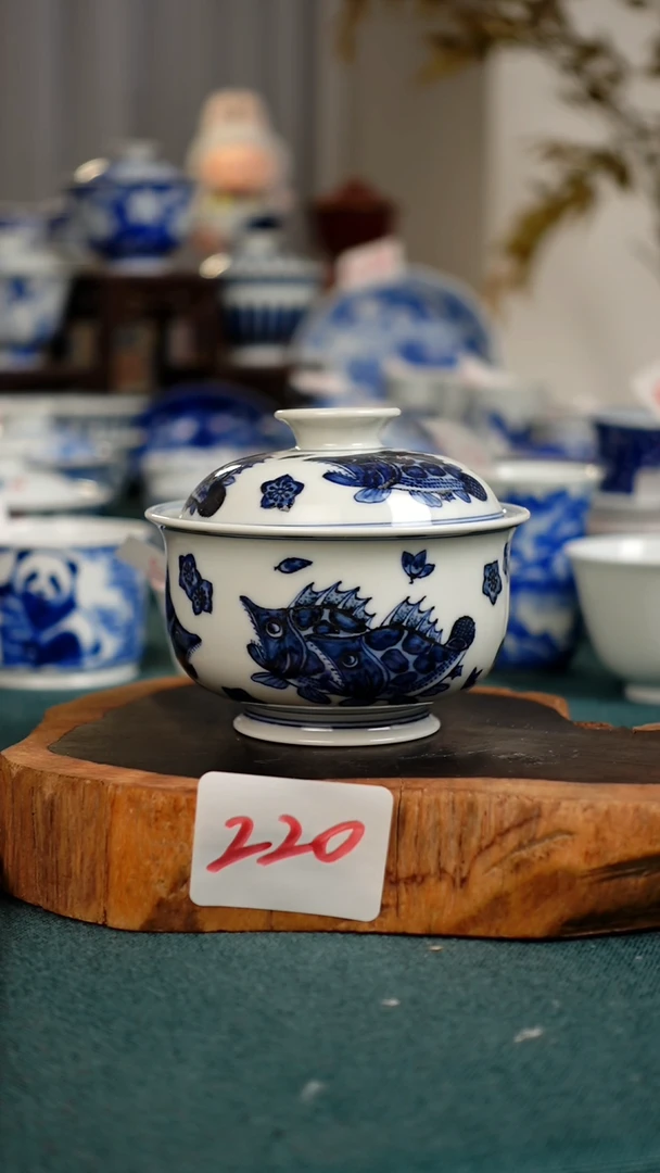 茶杯220全手工手绘茶器