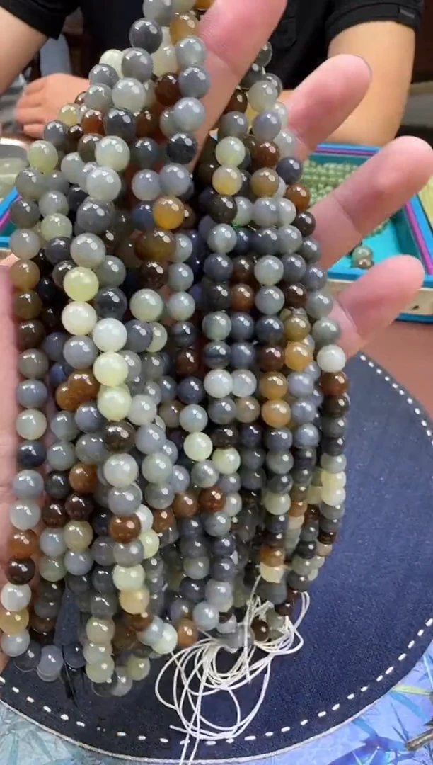 和田玉未镶嵌项链【陆607】19 7023 多样性发其一