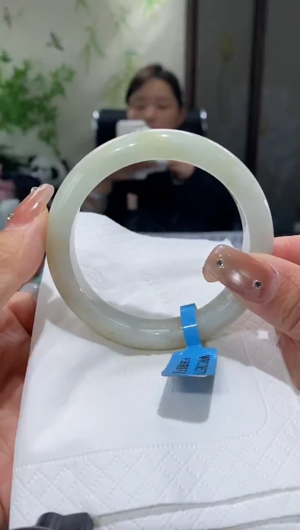 未镶嵌手镯翡翠圈口57.8