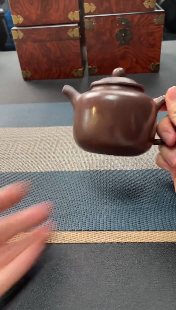 茶壶紫砂126 宜兴原矿紫砂