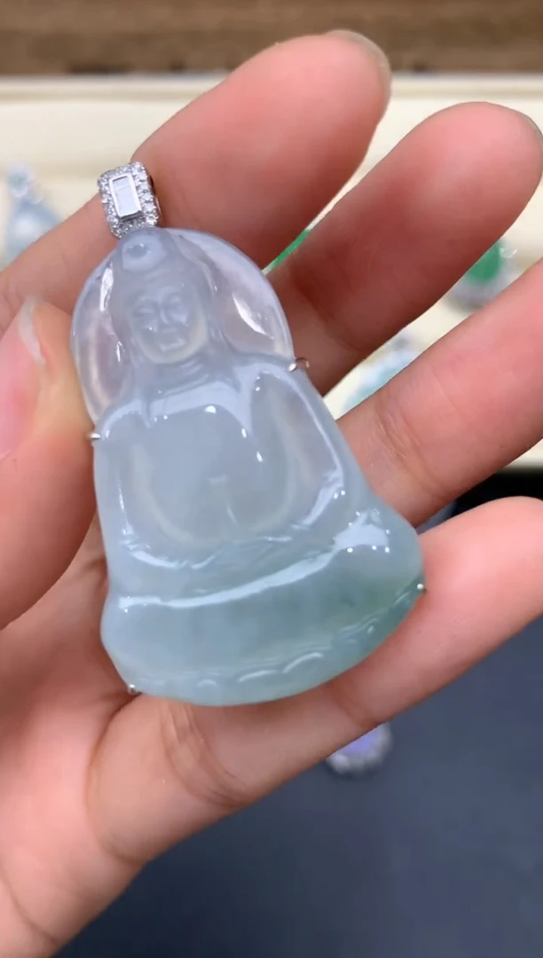 【闪购商品】翡翠颈饰18K金镶嵌297-中国好珍宝