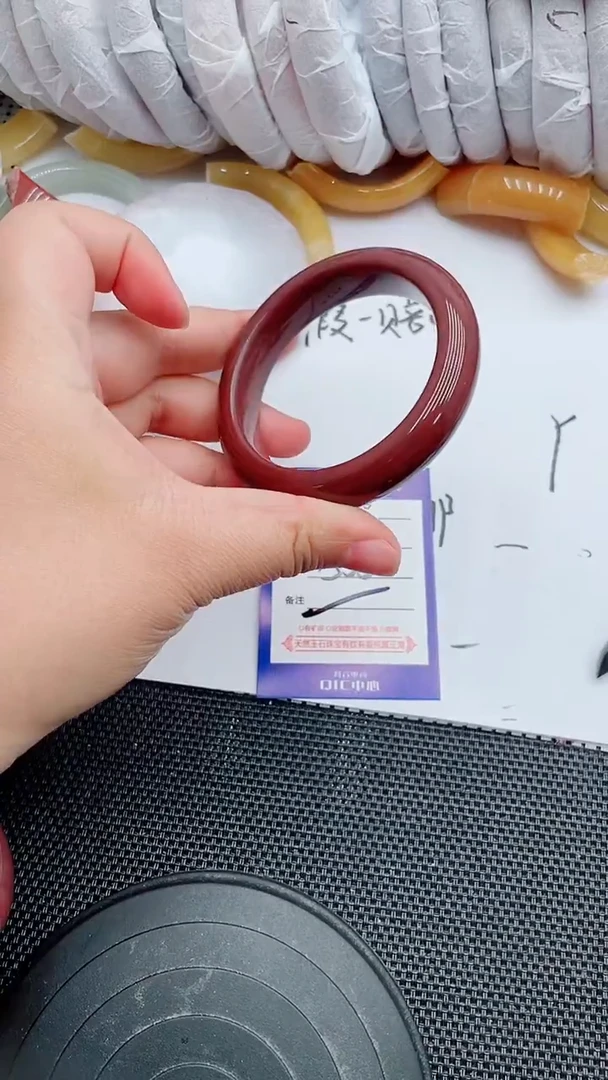 未镶嵌手镯石英质玉200-55-56