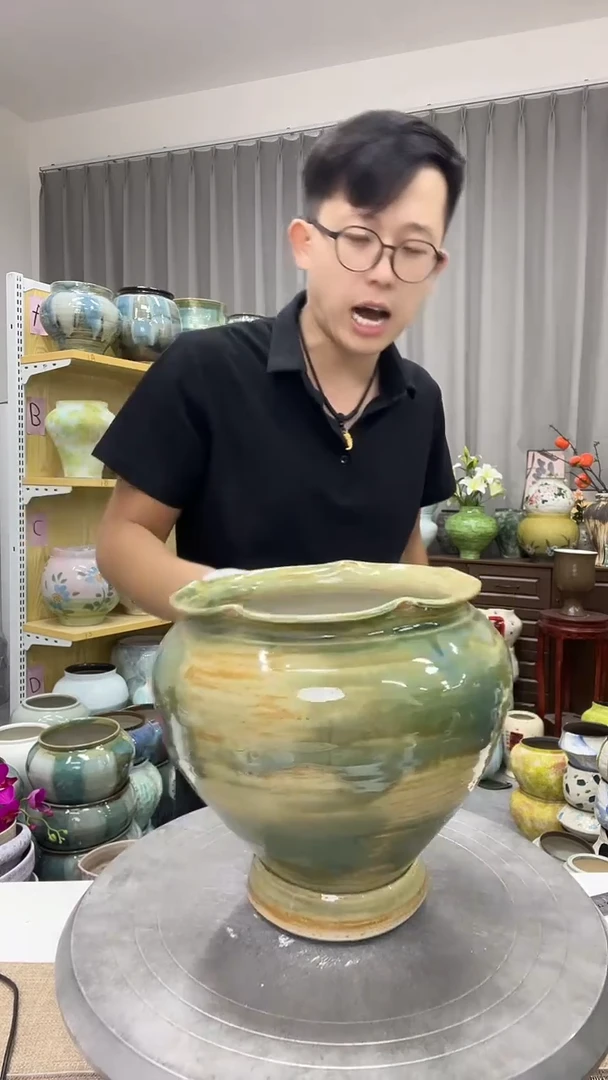 微瑕   陶瓷花盆   9.5   直播链接
