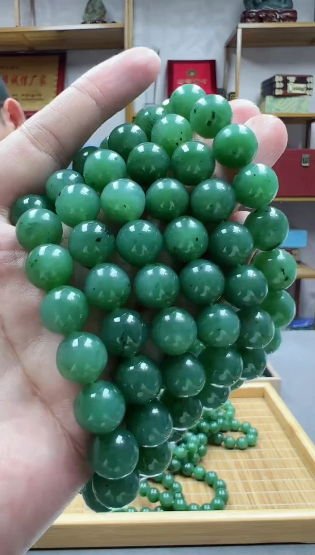 手串未镶嵌和田玉12俄碧多样性发货·拍一发一