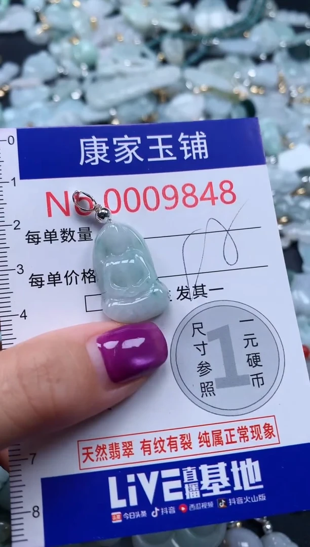 颈饰未镶嵌翡翠9848
