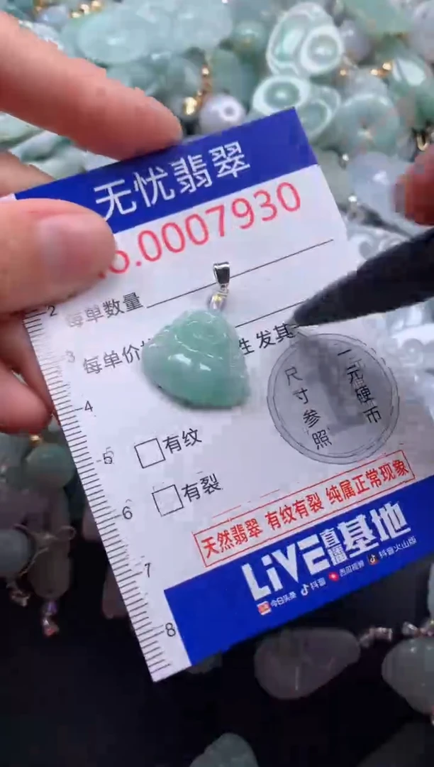 颈饰未镶嵌翡翠7930