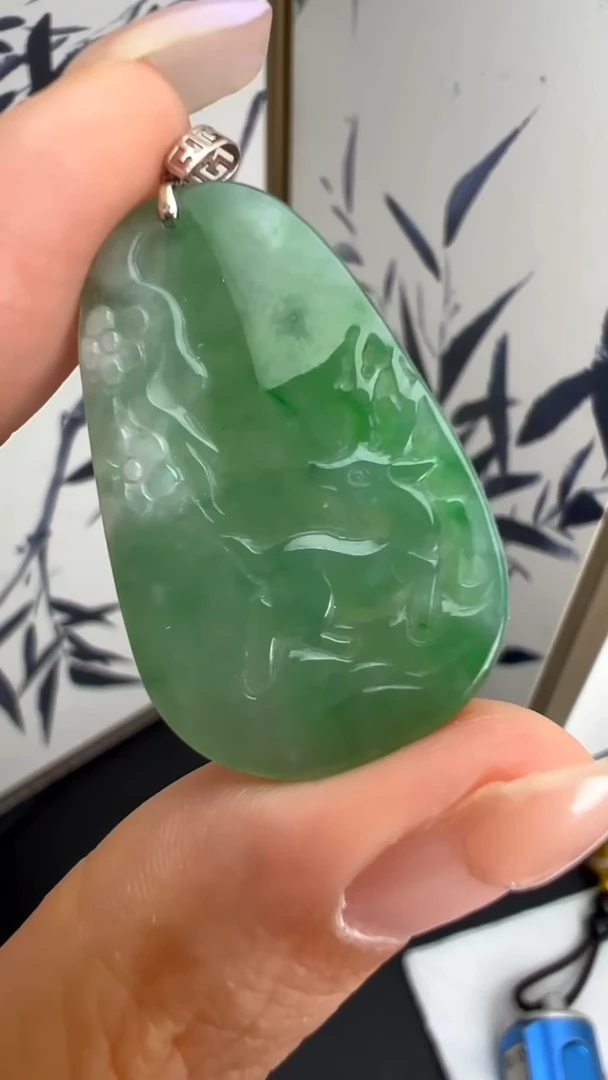 吊坠(不含链)未镶嵌翡翠JJD1126086多样性发一