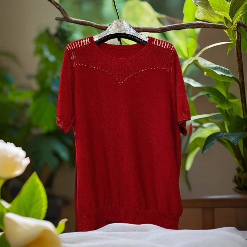 （衣长67）新款时尚百搭小衫5866