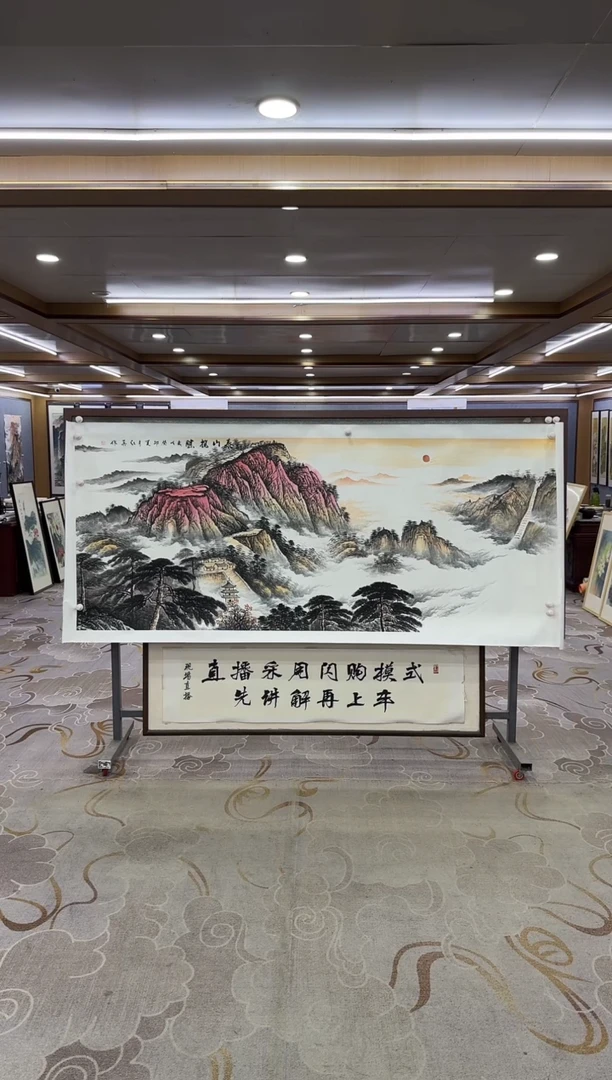 绘画Y-王红兵-小八尺-山水画