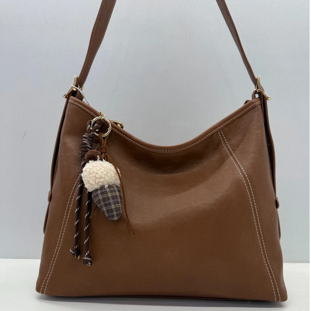 九州袋鼠拉链斜挎款斜跨单肩包休闲时尚简约风