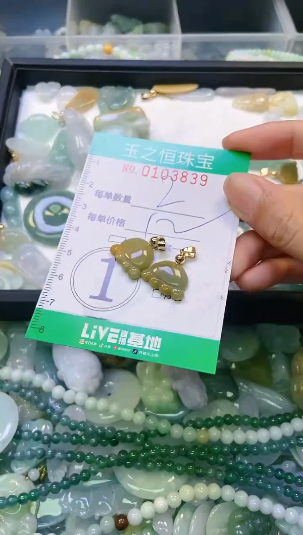 翡翠未镶嵌颈饰闪购0103839