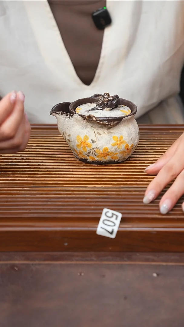 万古烧粗陶手工茶具