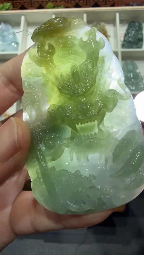 未镶嵌挂件翡翠A货翡翠多样性孤品