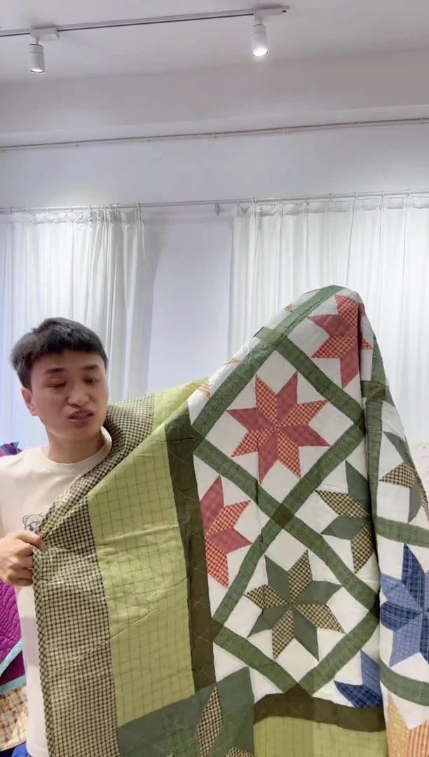 棉180*180纯棉床盖79号微瑕