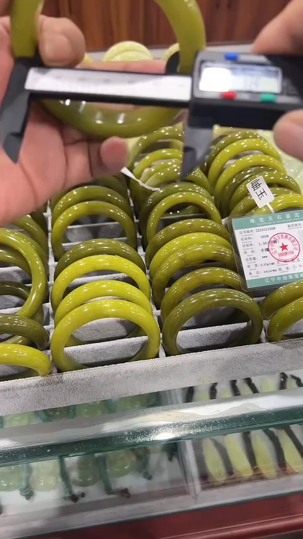 蛇纹石玉未镶嵌颈饰手镯62