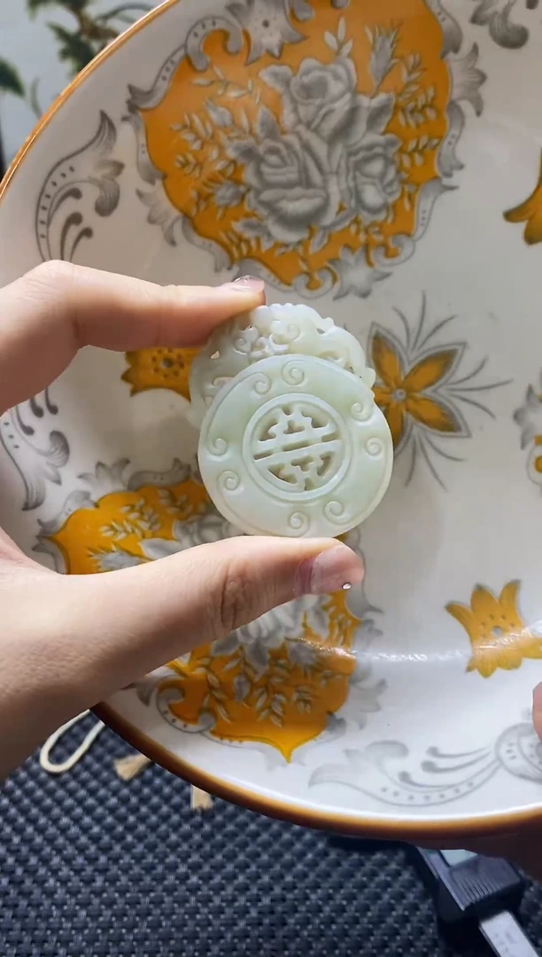 瓷片瓷片 瓷器 摆件 1个
