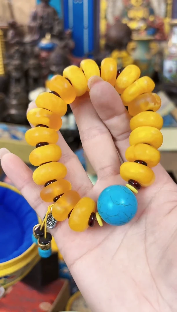 【闪购商品】蜜蜡手链未镶嵌【闪购商品闪购商品】