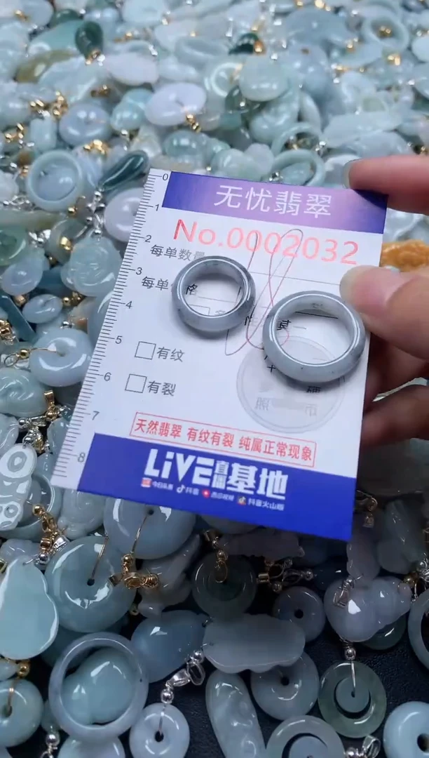 翡翠未镶嵌吊坠(不含链)2032