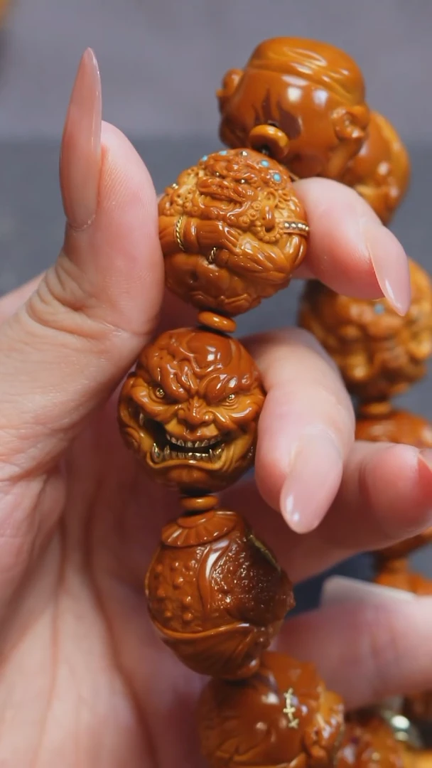 手串/手链橄榄核半***笑手串/手链 橄榄核