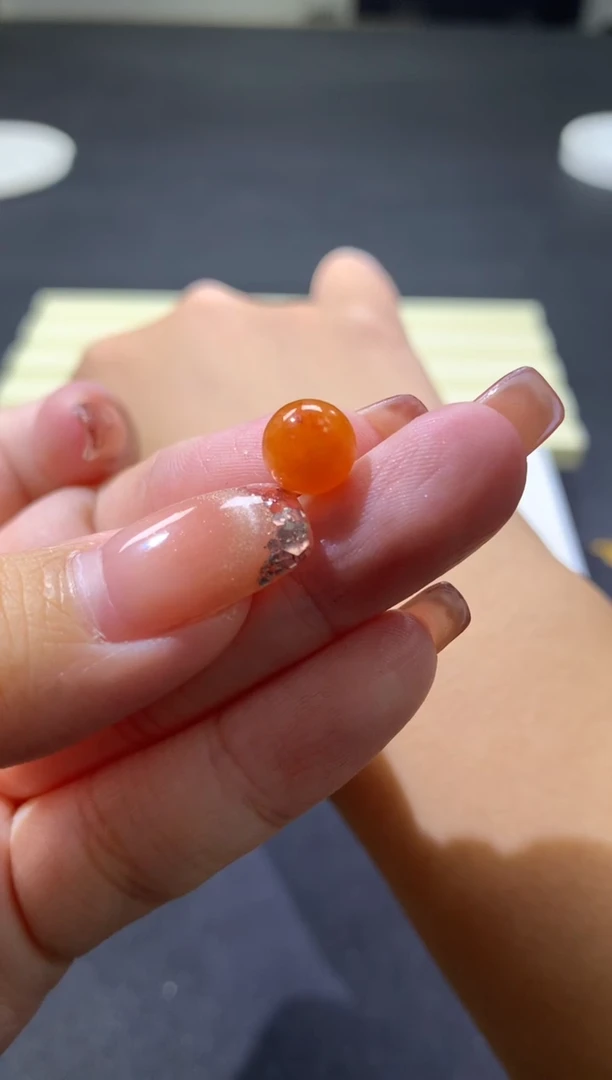 未镶嵌定制翡翠卡8.1mm